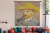 MuchoWow® Wandteppich Wandbehang Selbstporträt - Vincent Produktbild-Vorschau 4