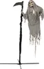 spaventoso mietitore decorativo nero di 183 cm - Anteprima dell’immagine prodotto 2