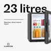 KlarsteinBrooklyn, lednice, 23 l, 23 dB, černá Náhled obrázku produktu 3