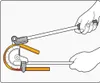 Rohrbieger Handrohrbieger Rohrbiegerzange Handbiegemaschine Produktbild-Vorschau 1