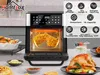 Heißluftfritteuse 12L Minibackofen Airfryer 12 Programmen Produktbild-Vorschau 9