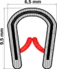 KS1-2SG Kantenschutzprofil Silbergrau Klemmbereich 1-2 mm Produktbild-Vorschau 6