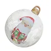23,6 inch opblaasbare LED-kerstbal – PVC, inklapbaar, Productafbeelding-voorbeeld 2