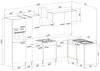 Küche Küchenzeile  Winkelküche Eiche York Grau Oliver 310 x Produktbild-Vorschau 10