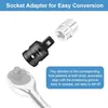 Stecknuss Adapter, 4 Stück Stecknussadapter Set Adapter Produktbild-Vorschau 4