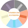 Montessori Sensorik Spielzeug Activity Board, Silicone Produktbild-Vorschau 3