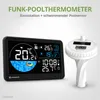 Bresser Funk Poolthermometer mit Solarsensor, Alarm und Produktbild-Vorschau 2
