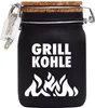 Spardose Geld Geschenk Ideen Grill Kohle Design1 Schwarz Produktbild-Vorschau 1
