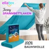 EllaTex Jersey Kinder Spannbettlaken 70x140 Baumwolle – Produktbild-Vorschau 2
