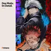 Jujutsu Kaisen, Gojo Satoru, Sukuna, vlammen-design, Productafbeelding-voorbeeld 4