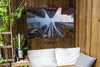 Gartenposter - 120x80 cm - Sonnenaufgang in Chicago  - Produktbild-Vorschau 3