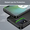 Close-up view of a phone case highlighting its protective features. Produktbild-Vorschau