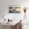 Gerahmtes Poster - Weißer Rahmen - Brücke Westen die Sonne Produktbild-Vorschau 6