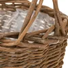 Pflanzkorb Weide Set oval braun 2er Dekokorb Blumendeko Produktbild-Vorschau 3