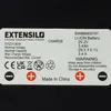 EXTENSILO 2x Akku Ersatz für Zucchetti 075Z61700A, Produktbild-Vorschau 5