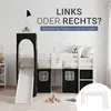 Půdní postel na hraní Dětská postel skluzavka věž závěs Náhled obrázku produktu 4