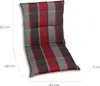 GO-DE Textil, Sesselauflage Niederlehner, 4er Set, Farbe: Produktbild-Vorschau 3