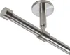 Close-up of a metal curtain rod with a ceiling mount. Produktbild-Vorschau