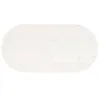 vidaXL Tablero de mesa blanco, 100x50x2,5 cm, madera maciza Vista previa de la imagen del producto 4