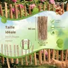 Floranica clôture en noisetier châtaignier 5 m x 90 cm de Voir les images du produit 2