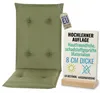 Pillows24 - Hochlehner Auflagen 120x50x8 cm | Gesteppte Produktbild-Vorschau 1