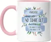 Knackige 40 Jahre Alt Tasse Rosa Humorvoll Spruch-Tasse Mal Produktbild-Vorschau 1
