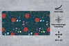 MuchoWow® Mauspad Mousepad Regenbogen - Blumen - Design Produktbild-Vorschau 3