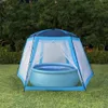 vidaXL Bazénový stan 500x433x250 cm Modrý Náhľad obrázku produktu 2