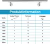 ACXIN Edelstahl Handlauf 120cm, Aussen Innen Wandhandlauf Produktbild-Vorschau 6