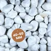 Kieselsteine Garten Zierkies Weiß 40-60 mm 25 kg Aquarium Produktbild-Vorschau 1