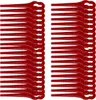 A stack of red trimmer blades. Produktbild-Vorschau