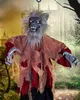 Heulender Werwolf als Hängefigur mit Bewegung & Licht 120 Produktbild-Vorschau 3