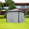 HOME DELUXE - Rideaux Pavillon solaire LED AZUR - Couleur Voir les images du produit 5