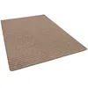 Streifenberber Teppich Marta Braun, Größe:80x320 cm Produktbild-Vorschau 2