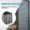 MIRADOR 80/88 Lamellenwand 0,93 m 3er Set Aluminium Produktbild-Vorschau 4