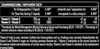 Supplement facts and nutritional information for a vitamin supplement. Produktbild-Vorschau