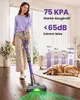75000Pa Akku Hand Stielstaubsauger 600W/70mins Produktbild-Vorschau 2