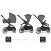 BabyGo 2in1 Kombikinderwagen Harmony, grau Produktbild-Vorschau 4