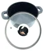 Bräter Ø28 cm mit Glasdeckel Aluguss Brat- Servierpfanne Produktbild-Vorschau 5