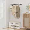 IndustriëLe buis kledingstangen - 80 cm - Kledingstandaard Productafbeelding-voorbeeld 4