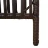 Paravent 3-tlg. Braun Poly Rattan Produktbild-Vorschau 9