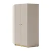 Eckschrank ALEX 95x195 cm, Kleiderschrank mit 2 Türen & 2 Produktbild-Vorschau 1