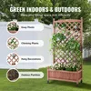 VEVOR 2x skrzynka na kwiaty z kratą 75 x 33 x 156 cm Podgląd zdjęcia produktu 3