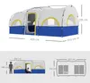 Outsunny Tunnelzelt Wetterfest Campingzelt für 4 Personen Produktbild-Vorschau 3