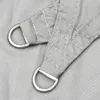 Voile d'ombrage gris clair 4,5x4,5 m 100% Polyester Oxford Voir les images du produit 5