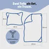 Avenger Bettwäsche Set 2-teilig 135x200 80x80 cm - Renforcé Produktbild-Vorschau 2