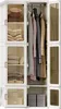 Tragbarer Kleiderschrank, 69 x 50 x 170 cm, faltbar, mit Produktbild-Vorschau 10