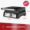 Waffeleisen stark schwarz 2 große Waffeln MPM MGO-41/C Produktbild-Vorschau 6