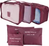 6Pcs/Set Storage Bag Clothing Sorting Bag Luggage Suitcase Voir les images du produit 6