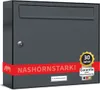 1er Briefkasten Anthrazit Anlage 1 Fach Wandbriefkasten Produktbild-Vorschau 1